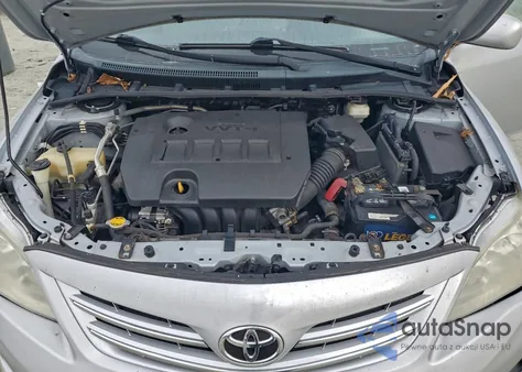 2013 Toyota Corolla Base z USA, uszkodzony, nr VIN 2T1BU4EE9DC089538